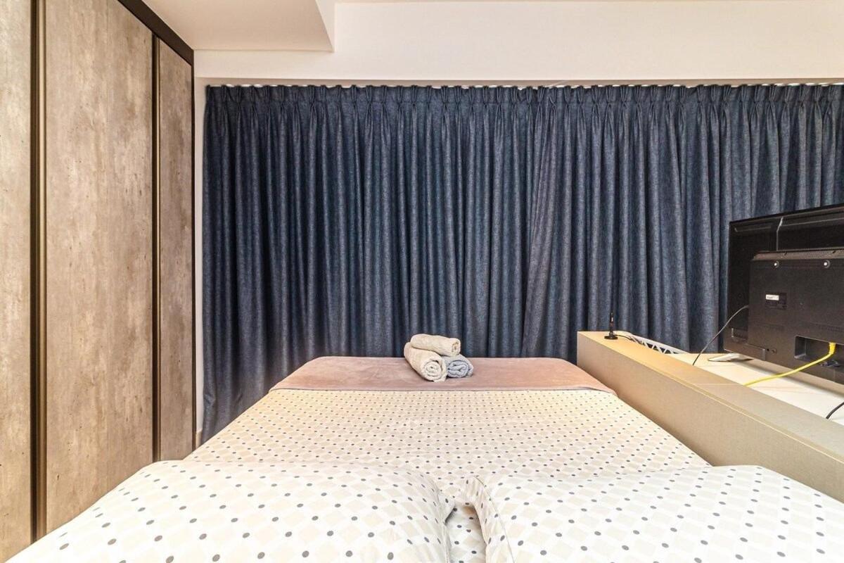 Studio Moderno Em Condominio De Luxo Pe Na Areia Сантос Екстериор снимка